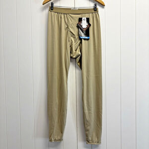 NWT Gen III Army ECWCS Polortec Men Athletic Base Layer Size M Beige Lightweight